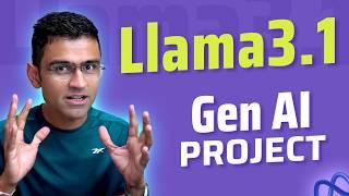 Gen AI Project Using Llama3.1  End to End Gen AI Project