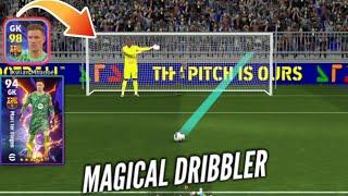 MAGICAL DRIBBLER G. K IS CRAZY  CANT REACH THIS