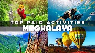 Top 14 paid adventure sports to do in Meghalaya  Complete information Tickets timings & guidelines