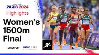 SUPERIOR FROM START TO FINISH   Womens 1500m Final Highlights  #Paris2024 #Olympics