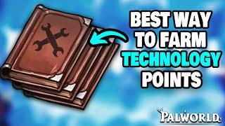 FASTEST Way to Farm Technology Points in Palworld BEST LOCATION