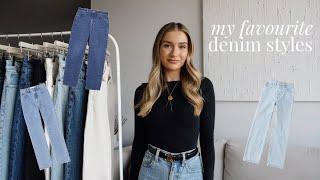 MY FAVOURITE JEANS  ABERCROMBIE ZARA H&M COS LOEWE  DENIM REVIEW & TRY ON