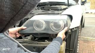 How to Replace or Upgrade the Angel Eyes on BMW 7 series e65e66