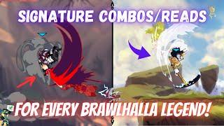 Signature CombosReads for EVERY LEGEND in Brawlhalla