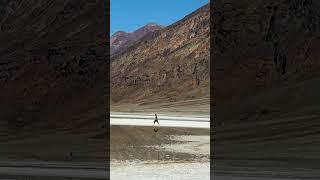 Walking on water in Death Valley National Park