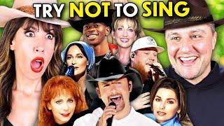 Try Not To Sing - Iconic Country Songs