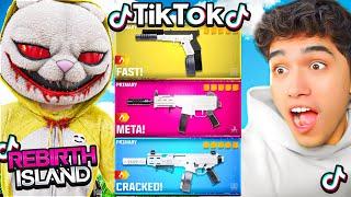 the DEMON TIKTOK META LOADOUT on Rebirth Island