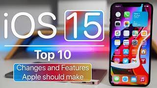 iOS 15 - Top 10 Changes and Features I would like to see