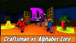  Craftsman vs Alphabet Lore  Gameplay Walkthrough   android  ios 