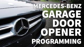 How to Program Mercedes Garage Door Opener – Mercedes Benz C300 Garage Door Programming