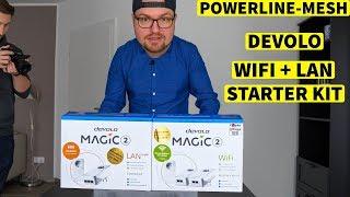 Powerline Mesh Devolo Magic 2 WiFi & LAN triple Starter Kits - LAN & WLAN überall  CH3 Review Test