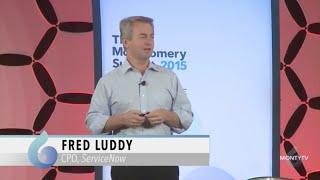Fred Luddy ServiceNow Keynote Interview brief at The Montgomery Summit 2015