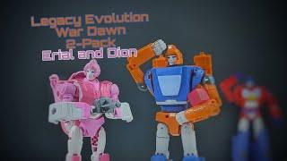 Transformers Generations Legacy Evolution   War Dawn 2-Pack ErialAriel and Dion