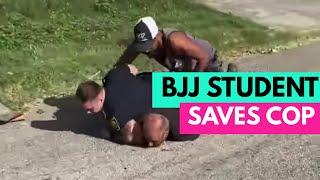 BJJ Student Saves a Cop