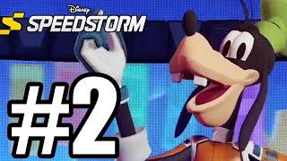 Disney Speedstorm Gameplay Walkthrough Part 2 - Goofy