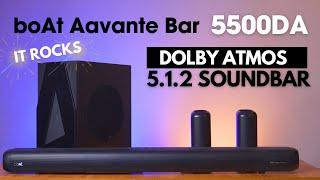 boat Aavante Bar 5500DA DOLBY ATMOS 500W Bluetooth Soundbar Review