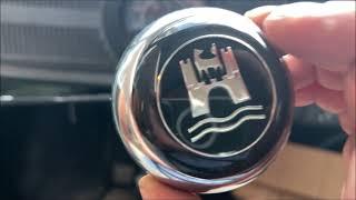 VW Beetle Forever Sharp steering wheel HORN BUTTON