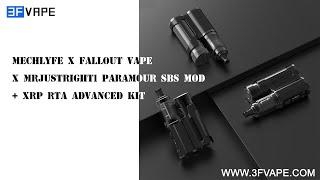 Mechlyfe x Fallout Vape x Mrjustright1 Paramour SBS Mod + XRP RTA Advanced Kit