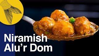 Niramish Aloor Dum Bengali Recipe  Easy Aloo Dum without Onion & Garlic  Bhoger Alur Dom