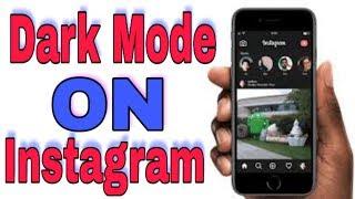 How to enable dark mode on Instagram  Instagram mein dark mode enable kaise kare  2020