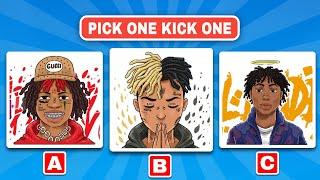 Pick One Kick One Rappers Edition  Choose Your Favorite Rapper