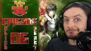 Teeaboo Reacts - Rising of the Shield Hero Episode 6 - FLYING SIDEKICK