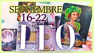 LEO Nuevo COMIENZO... Gran MEJORA Septiembre 16-22