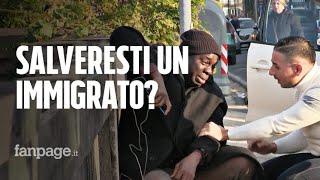 Salveresti la vita a un immigrato? ESPERIMENTO SOCIALE