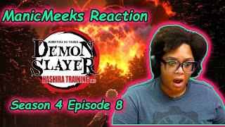 Demon Slayer Season 4 Episode 8 Reaction  A MOVIE TRILOGY? WHY?