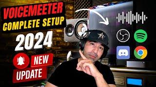 Complete Voicemeeter Setup Guide 2024  New Updates & Routing for OBSDiscord  Banana & Potato