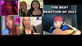 singing to strangers on ometv  2023 Best reaction compilation