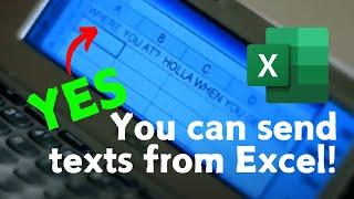 How to Send SMS Text Message from Excel