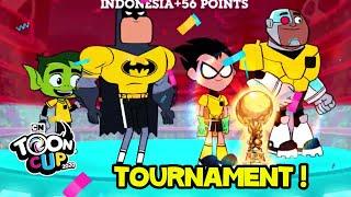 Toon Cup - Football Game - Teen Titans + Batman WIN Tournament Cup 