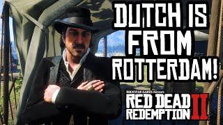 Dutch van der linde is from Rotterdam RDR 2