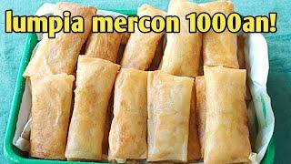 jajanan unik murah meriah 1000 lumpia mercon jajanan kekinian laris banget