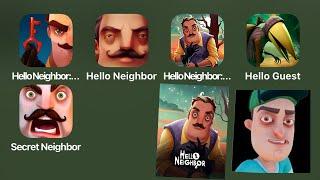 5 Hello Neighbor Games Hello Neighbor Nickys DiariesHello Neighbor 1Hide & SeekSecret Neighbor