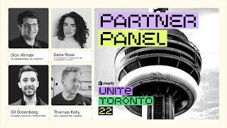 Shopify Unite 22 Toronto Partner Panel