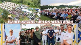 Nezuk 2024 - Okupljanje učesnika Marš mira oko 5 hiljada učesnika kreće put za Potočare. Sretno
