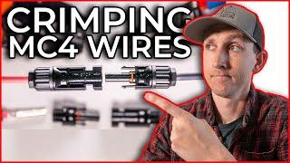 How To Make MC4 Connectors For Wiring Your Camper Solar Panels