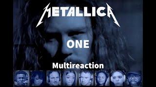 Metallica One Official Music Video -  Multi-Reaction Compilation