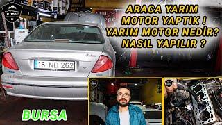 AŞIRI HARARETTEN CONTA YAKMIŞ ARABAYA SEGMAN ATTIK  Fiat MAREA 1.6 Motor Yenileme