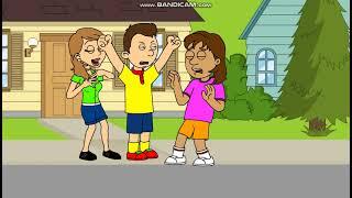 Dora Tries To Beat Up GinaCaillou Saves HerDora Grounded