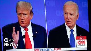 WATCH Trump and Biden debate economic conditions for Black Americans  CNN Presidential Debate