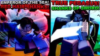 Becoming Red Hair Shanks True Pegasus Sword In Roblox One Fruit... Heres What Happened