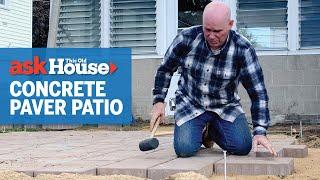 How to Install Concrete Pavers  Ask This Old House