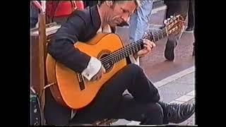 Flamenco player in Dublin.