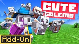 Cute Golems - Minecraft Addon Trailer