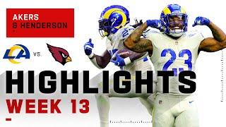 Cam Akers & Darrell Henderson Combine for 168 Total Yds & 2 TDs  NFL 2020 Highlights