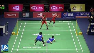 Fajar Alfian Muhammad Rian Ardianto vs Akira Koga Yuta Watanabe  Shuttle Amazing