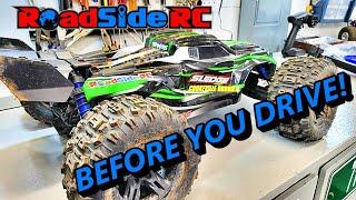 DO THIS FIRST  10 Things to Do Before you Drive the Traxxas Sledge